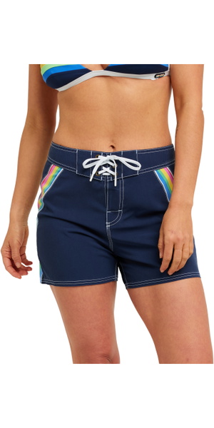 2026 Rip Curl Mujer Bañador Surf Side De 5 Pulgadas 02DWBO - Dark Navy